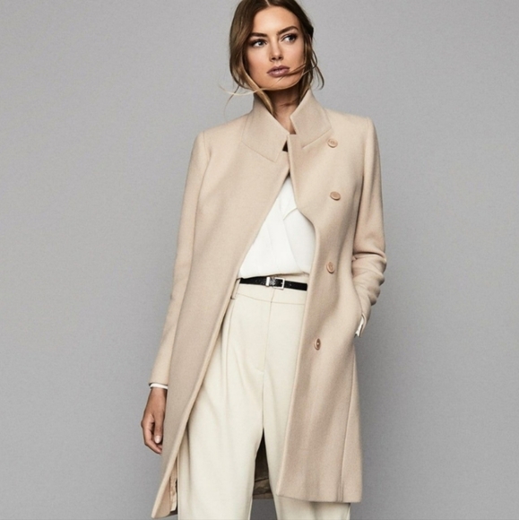 NWT REISS | Marcie Wool Blend Coat - Picture 8 of 10